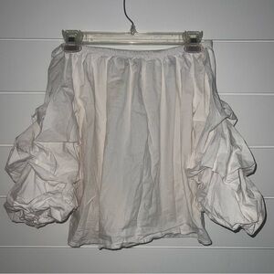 Ruffle sleeve blouse